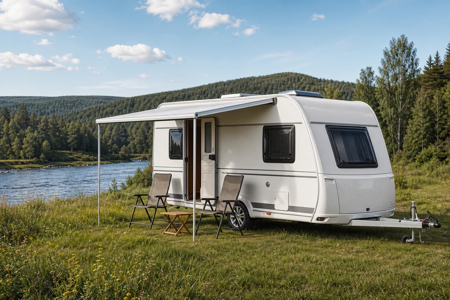 Караван River 390 — образец